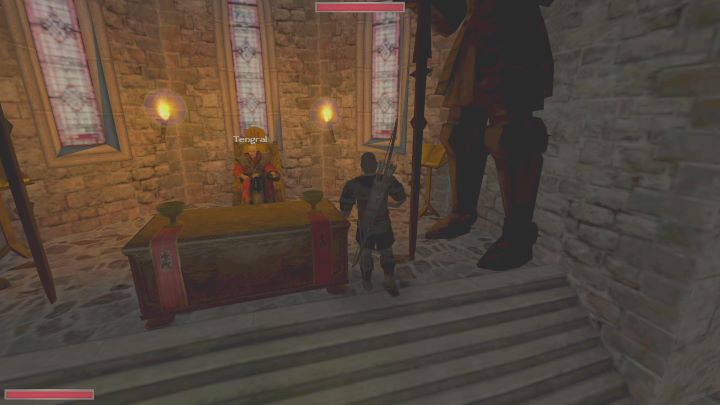 Aby wykonać to zadanie należy się udać do kościoła Innosa - Kroniki Myrtany: Wola nieba - solucja, opis przejścia - Kroniki Myrtany - poradnik do gry