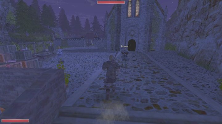 Wystarczy podążać za nim do kapliczki Innosa - Kroniki Myrtany: Wola nieba - solucja, opis przejścia - Kroniki Myrtany - poradnik do gry