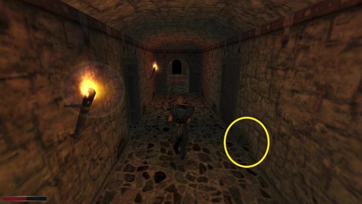 Zwróćcie uwagę na pierwsze drzwi po prawej - Kroniki Myrtany: Z deszczu pod rynnę - solucja, opis przejścia - Kroniki Myrtany - poradnik do gry