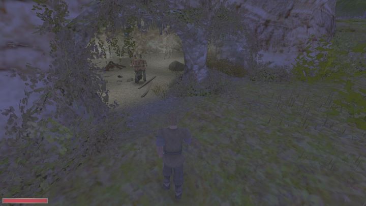 Po pokonaniu ich, Fabio rozkaże Wam iść po chrust - Kroniki Myrtany: W gorącej wodzie kąpany - solucja, opis przejścia - Kroniki Myrtany - poradnik do gry