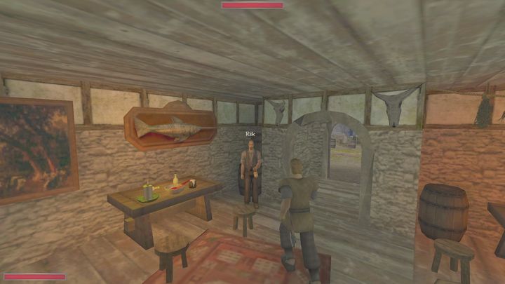 Jeżeli chcecie załatwić sprawę pokojowo, to napijcie się z nim alkoholu - Kroniki Myrtany: Braterska pomoc - solucja, opis przejścia - Kroniki Myrtany - poradnik do gry