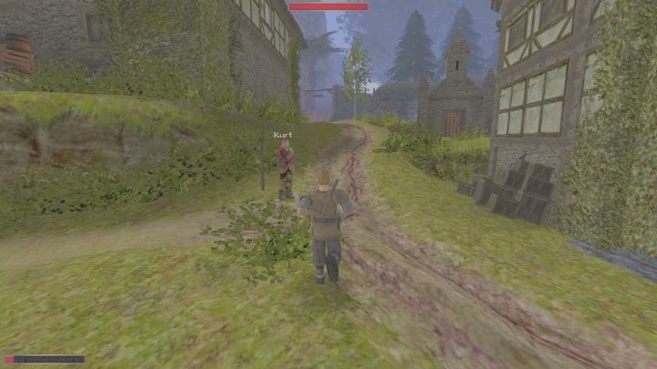 Za rozmowę z wujem otrzymacie 50 exp - Kroniki Myrtany: Wyruszamy do miasta - solucja, opis przejścia - Kroniki Myrtany - poradnik do gry