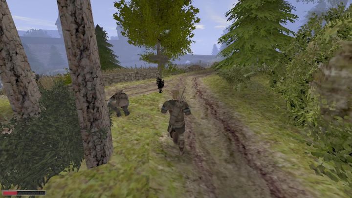 Idźcie wzdłuż rzeki, aż zobaczycie jaskinię nad wodą - Kroniki Myrtany: Wyruszamy do miasta - solucja, opis przejścia - Kroniki Myrtany - poradnik do gry