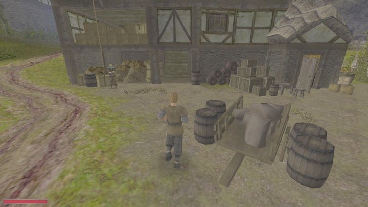 Mężczyzna poprosi, żebyście znaleźli miksturę zdrowia dla rannego Darryla - Kroniki Myrtany: Nikt nie zostaje z tyłu - solucja, opis przejścia - Kroniki Myrtany - poradnik do gry