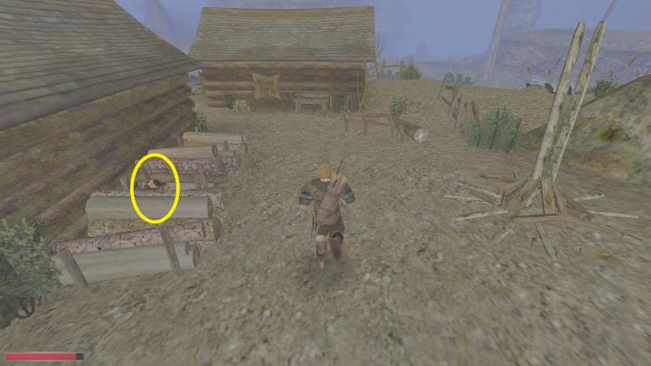 Mężczyzna nie będzie zachwycony wizją powrotu do ciężkiej pracy przy wycince - Kroniki Myrtany: Spłata długu - solucja, opis przejścia - Kroniki Myrtany - poradnik do gry