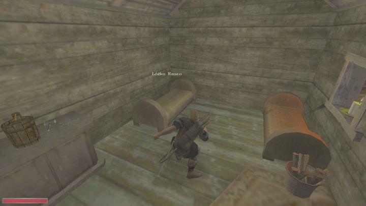 Wystarczy wejść w interakcję z łóżkiem i zostawić tam placek - Kroniki Myrtany: Porządki - solucja, opis przejścia - Kroniki Myrtany - poradnik do gry