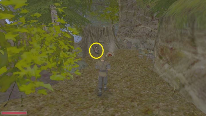 Myśliwy poprosi Was w zamian o butelkę wina i kawałek szynki - Kroniki Myrtany: Ukochana córka - solucja, opis przejścia - Kroniki Myrtany - poradnik do gry