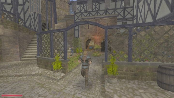 Zasmakuje mu piwo, ale najpierw każe Wam osłabić siłę wina na lokalnym rynku - Kroniki Myrtany: Dla koneserów - solucja, opis przejścia - Kroniki Myrtany - poradnik do gry