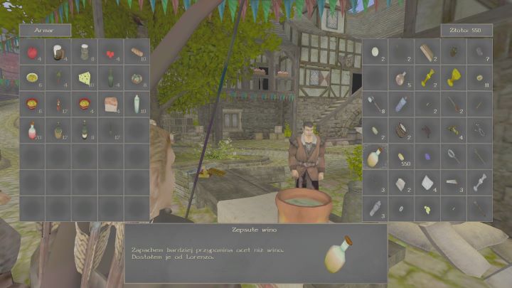 Gdy już to zrobicie, wróćcie do Lorenzo, mężczyzna powie Wam, żebyście przyszli do niego jutro - Kroniki Myrtany: Dla koneserów - solucja, opis przejścia - Kroniki Myrtany - poradnik do gry