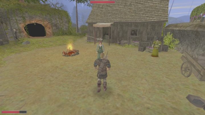 Rita zaczepi Was i poprosi o sprawdzenie sytuacji wokół jej winnicy - Kroniki Myrtany: Otoczeni przez niebezpieczeństwo - solucja, opis przejścia - Kroniki Myrtany - poradnik do gry