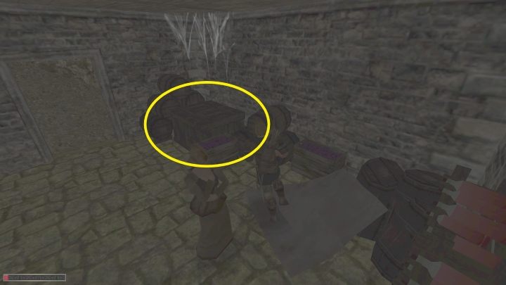 Wróćcie do dachu i wejdźcie z nim w interakcję napraw dach - Kroniki Myrtany: Otoczeni przez niebezpieczeństwo - solucja, opis przejścia - Kroniki Myrtany - poradnik do gry