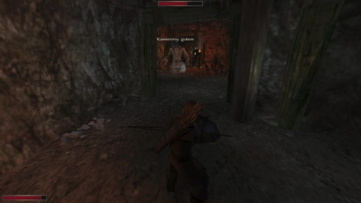 Jeżeli walczycie wręcz, to weźcie do ręki oręż zadający obrażenia obuchowe, gdyż są najskuteczniejsze przeciwko tego typu przeciwnikom - Kroniki Myrtany: Tani strażnicy - solucja, opis przejścia - Kroniki Myrtany - poradnik do gry