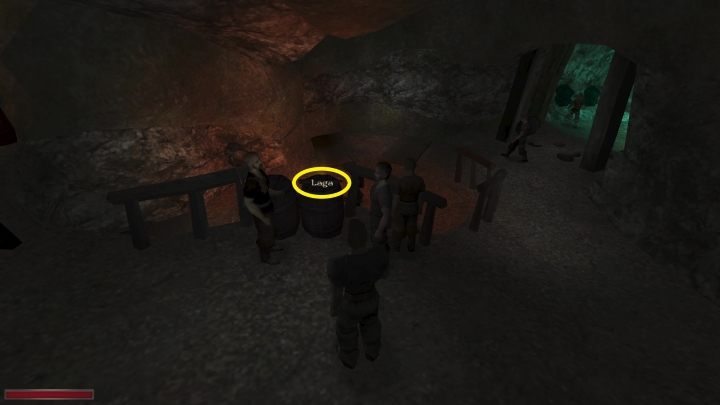 Jedna znajduje się tuż nad miejscem pobytu Murka - Kroniki Myrtany: Złoty Interes / Kopalnia Araxos - solucja, opis przejścia - Kroniki Myrtany - poradnik do gry