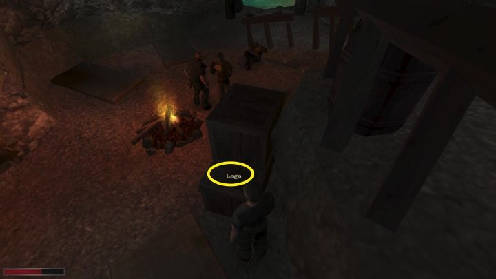 Kolejną lagę możecie znaleźć obok miejsca, w którym spotykacie Murka - Kroniki Myrtany: Złoty Interes / Kopalnia Araxos - solucja, opis przejścia - Kroniki Myrtany - poradnik do gry