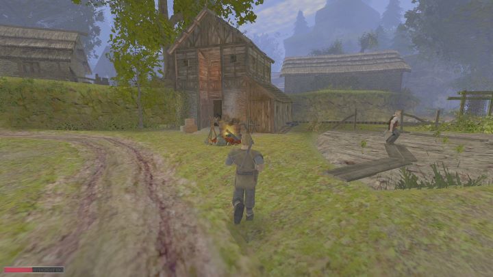 Po zbliżeniu się do budynku zaczepi Was młynarz Osvald i poprosi o oczyszczenie koła młyńskiego - Kroniki Myrtany: W młynie jak w młynie - solucja, opis przejścia - Kroniki Myrtany - poradnik do gry