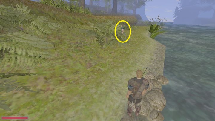 Macie wybór - możecie zabrać mu pakunek siłą, albo zgłosić brak towaru Maikowi - Kroniki Myrtany: Pomoc dla powodzian - solucja, opis przejścia - Kroniki Myrtany - poradnik do gry