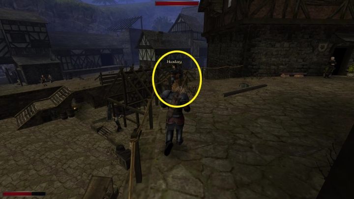 W pierwszej kolejności musicie się spotkać z Huxleyem - Kroniki Myrtany: W ekstremalnych warunkach - Kroniki Myrtany - poradnik do gry