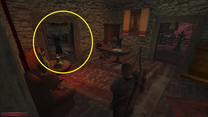 Wejdźcie do pokoju koło balkonu - Kroniki Myrtany: Bestia z Archolos - solucja, opis przejścia - Kroniki Myrtany - poradnik do gry