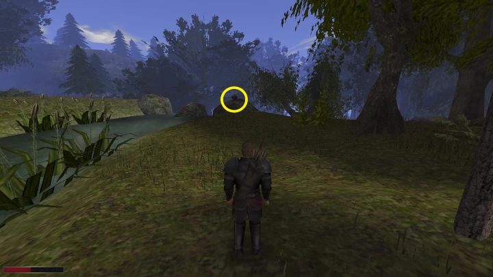 Wojownika znajdziecie na ścieżce pomiędzy Silbach oraz winnicą Rity, niedaleko mostu - Kroniki Myrtany: Zimny - list gończy, gdzie jest, jak pokonać? - Kroniki Myrtany - poradnik do gry