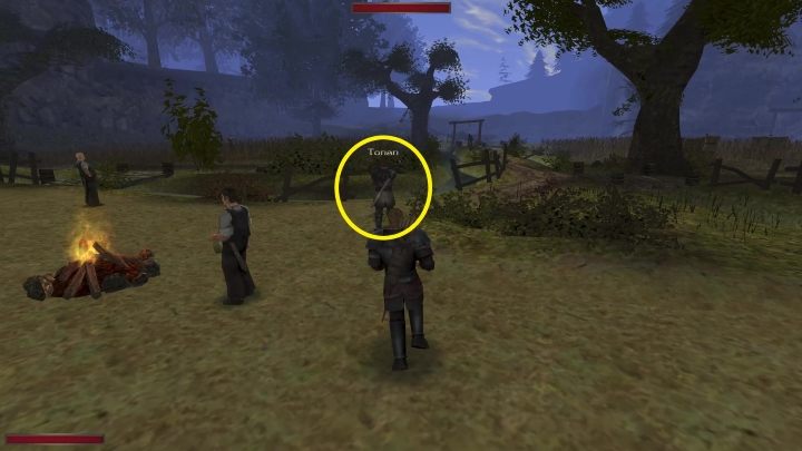 Ponownie spotkajcie się z mężczyzną na farmie Bermara i pójdźcie wspólnie do wieży - Kroniki Myrtany: Nie zaznasz spokoju - solucja, opis przejścia - Kroniki Myrtany - poradnik do gry