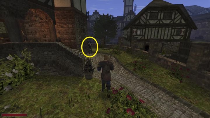 Póki co jednak nie możecie do niego wejść, gdyż znajduje się w nim gubernator - Kroniki Myrtany: W biały dzień - solucja, opis przejścia - Kroniki Myrtany - poradnik do gry