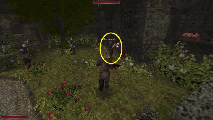 Po wyjściu z budynku zaczepi Was Madog - Kroniki Myrtany: W biały dzień - solucja, opis przejścia - Kroniki Myrtany - poradnik do gry