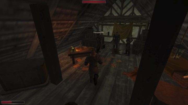 Niezależnie od tego w jaki sposób otworzyliście kraty, to pójdźcie teraz na piętro - Kroniki Myrtany: W biały dzień (Trop więźnia) - solucja, opis przejścia - Kroniki Myrtany - poradnik do gry