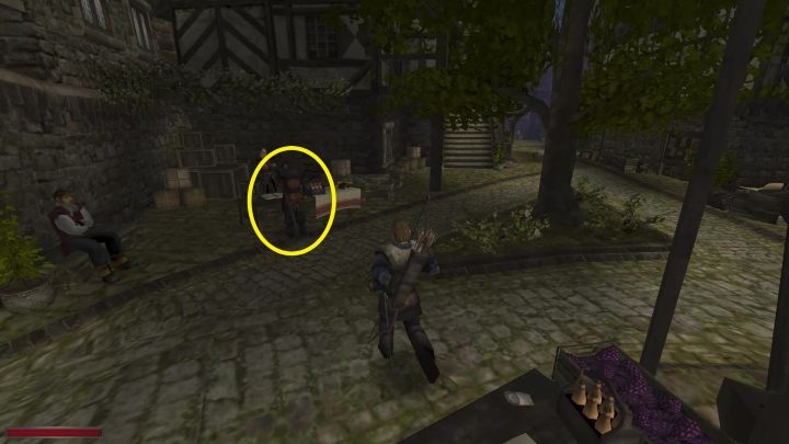 Lutza możecie spotkać w 3 rozdziale na placu targowym - Kroniki Myrtany: W cichej mgle - solucja, opis przejścia - Kroniki Myrtany - poradnik do gry