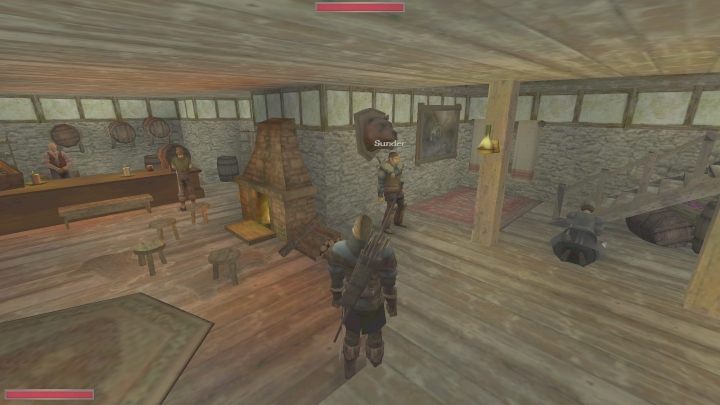 Porozmawiajcie o tym z karczmarzem Bastianem - da Wam specyfik, który postawi najemnika na nogi - Kroniki Myrtany: Posłaniec Dimy - solucja, opis przejścia - Kroniki Myrtany - poradnik do gry