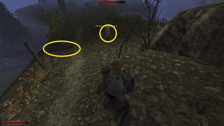 Pójdźcie teraz ścieżką w kierunku obozu drwali - Kroniki Myrtany: Nie do podźwignięcia - solucja, opis przejścia - Kroniki Myrtany - poradnik do gry