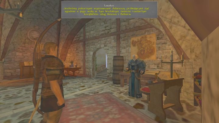 Laudus jest magiem wody, którego możecie spotkać w kaplicy miasta Archolos - Kroniki Myrtany: Lista wszystkich spotkań - Kroniki Myrtany - poradnik do gry