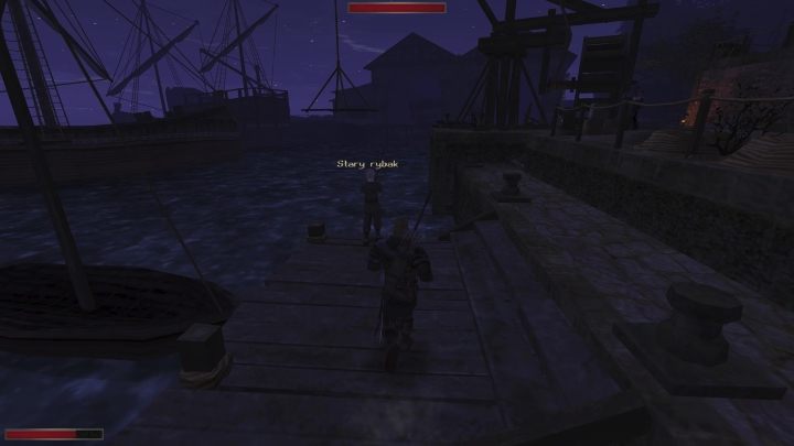 Na przystani w porcie stoi stary rybak, jeżeli z nim porozmawiacie, to poprosi Was o butelkę piwa - Kroniki Myrtany: Lista wszystkich spotkań - Kroniki Myrtany - poradnik do gry