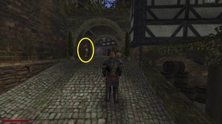 W 4 rozdziale popołudniami koło lokalu Ernesta na Starym mieście możecie spotkać Szanowanego obywatela - Kroniki Myrtany: Lista wszystkich spotkań - Kroniki Myrtany - poradnik do gry