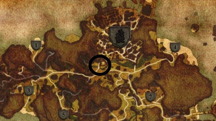 Na drodze w okolicach zachodniej bramy możecie spotkać Saradoca - Kroniki Myrtany: Lista wszystkich spotkań - Kroniki Myrtany - poradnik do gry