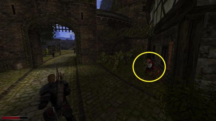 W rozdziale 5, przy przejściu koło siedziby magów, można spotkać Kronikarza - Kroniki Myrtany: Lista wszystkich spotkań - Kroniki Myrtany - poradnik do gry