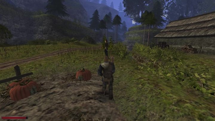 W rozdziale 3 przed winnicą Rity pojawia się mężczyzna - Kroniki Myrtany: Spotkania w drodze - Kroniki Myrtany - poradnik do gry