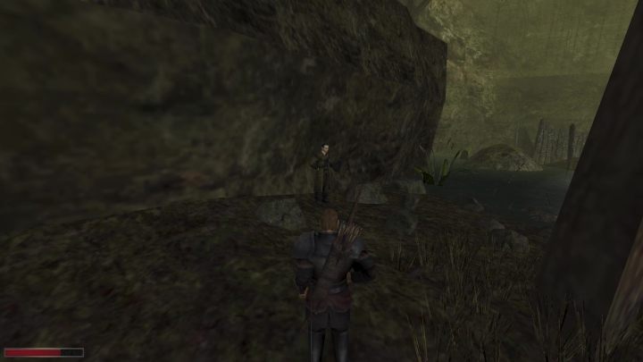 W 4 rozdziale na Mglistych moczarach, przy skałach dzielących drogę od bagien, możecie spotkać Tajemniczego kupca - Kroniki Myrtany: Spotkania w drodze - Kroniki Myrtany - poradnik do gry