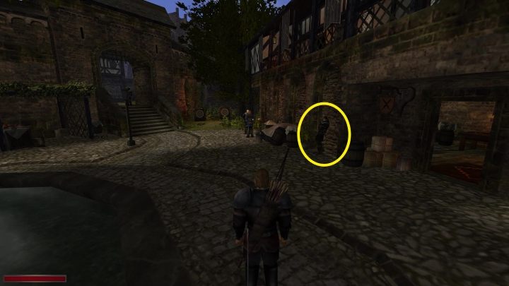 Po rozmowie z Lorenzo udajcie się na plac przed gildią - Kroniki Myrtany: Zamykamy interes - Kroniki Myrtany - poradnik do gry