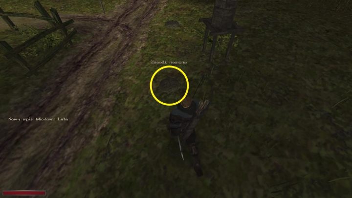 W celu ukończenia zadania, wejdźcie w interakcję z 5 kupkami ziemi znajdującymi się wokół uli (dostaniecie za to łącznie 125 exp) - Kroniki Myrtany: Miodowe lata - solucja, opis przejścia - Kroniki Myrtany - poradnik do gry