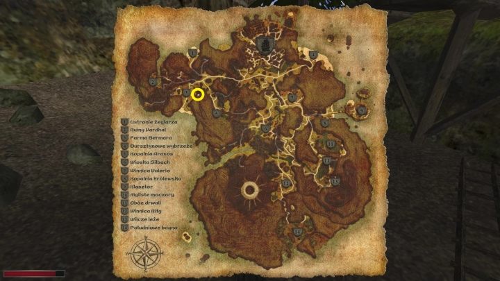 W celu złapania zwierzęcia, cofnijcie się ścieżką w kierunku drogi łączącej miasto Archolos z farmą Bermara - Kroniki Myrtany: Niedźwiedzia przysługa - solucja, opis przejścia - Kroniki Myrtany - poradnik do gry