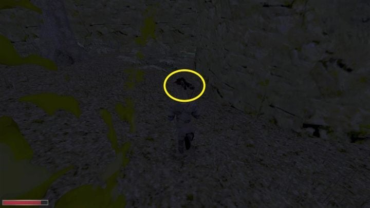 Ciało, o którym mówił goniec znajduje się niedaleko rozstai pomiędzy Winnicą Valerio, obozem drwali a Kopalnią Królewską - Kroniki Myrtany: Grosz do grosza - solucja, opis przejścia - Kroniki Myrtany - poradnik do gry