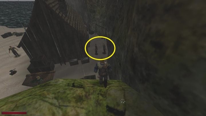 Możecie się wypytać mieszkańców o miejsce pobytu żeglarza - Kroniki Myrtany: Pojawia się i znika - solucja, opis przejścia - Kroniki Myrtany - poradnik do gry