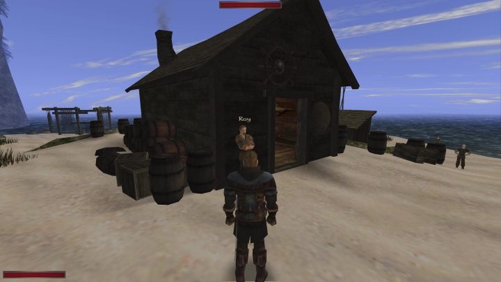 Kufer można otworzyć wytrychem, ale nie trzeba, gdyż jest do niego klucz - Kroniki Myrtany: Pojawia się i znika - solucja, opis przejścia - Kroniki Myrtany - poradnik do gry