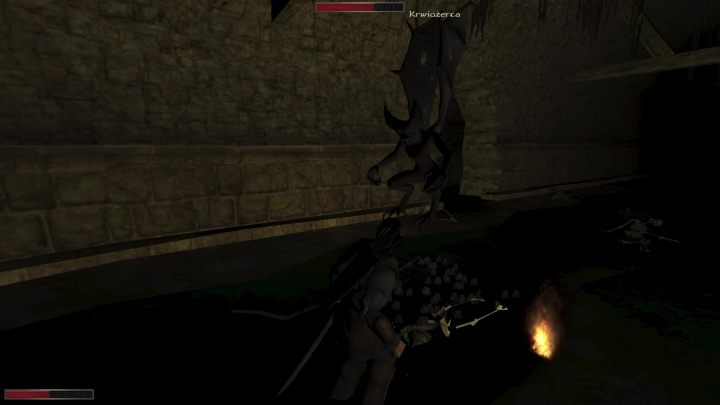 Stwór cechuje się większym wzrostem niż zwykłe gacki, które możecie spotkać w okolicy - Kroniki Myrtany: Krwiożerca - list gończy, gdzie jest, jak pokonać? - Kroniki Myrtany - poradnik do gry