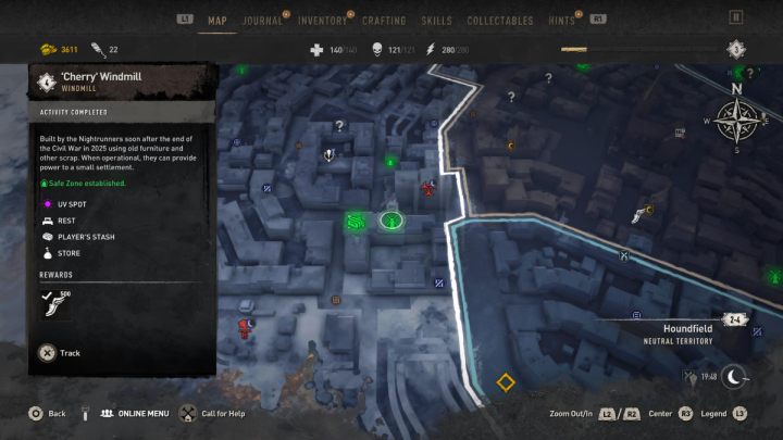 Nagrody za aktywowanie - Dying Light 2: Wiatraki (Houndfield) - lista wszystkich - Dying Light 2 - poradnik do gry