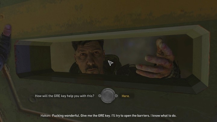 Porozmawiajcie z Hakonem, a opowie Wam nieco o graffiti, na które właśnie patrzy - Dying Light 2: W Mrok - solucja, opis przejścia - Dying Light 2 - poradnik do gry