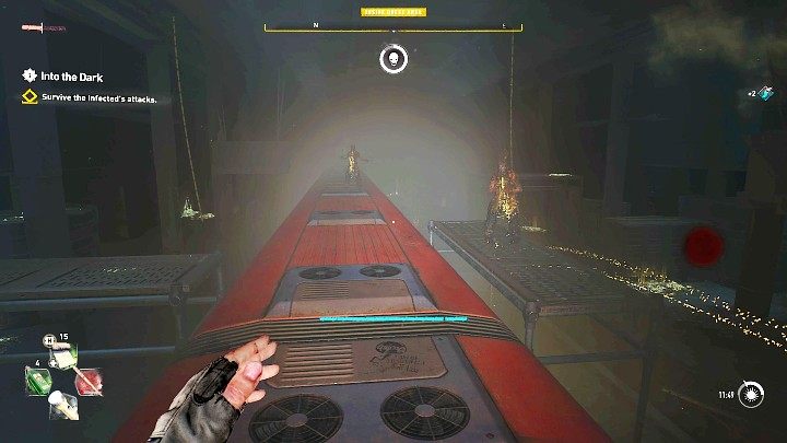W pierwszej kolejności wyeliminujcie przeciwników plujących kwasem, aby nie przeszkadzali Wam w dalszych walkach - Dying Light 2: W Mrok - solucja, opis przejścia - Dying Light 2 - poradnik do gry