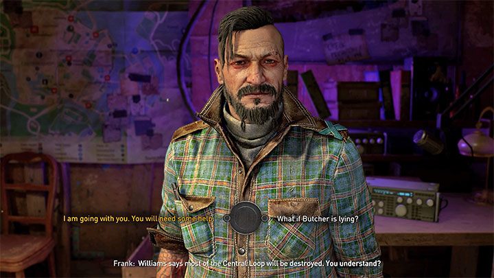 Musicie wyruszyć do Rybiego Oka i dotrzeć do pomieszczenia sąsiadującego z kantyną, w którym przebywa Frank - Dying Light 2: Przełom - solucja, opis przejścia - Dying Light 2 - poradnik do gry