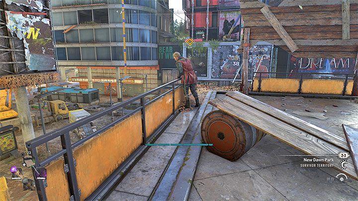 Juan będzie czekał na dachu budynku nad planowanym miejscem spotkania - Dying Light 2: Przełom - solucja, opis przejścia - Dying Light 2 - poradnik do gry