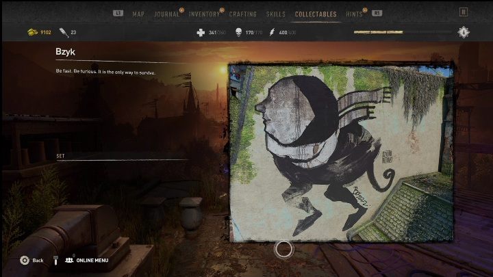 Graffiti zostało stworzone na jasnej ścianie budynku - Dying Light 2: Graffiti (Houndfield) - lista wszystkich - Dying Light 2 - poradnik do gry
